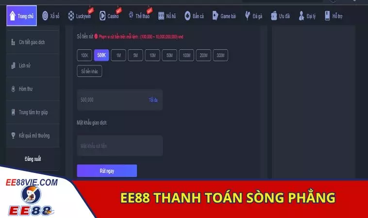 EE88 không rút được tiền vì sao? Có phải lừa đảo không? 4 EE88 không lừa đảo khách hàng